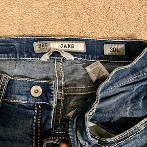 Men’s Buckle Bootleg Jeans